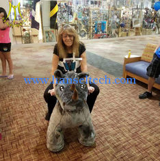 China Hansel carnival games ride arcade games machines walking plush animals proveedor