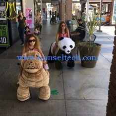 China Hansel stuffed walking animals 24 volt ride on toy for kids and adults proveedor