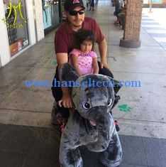 China Hansel electronic walking plush carnival games ride stuffed horse toys proveedor