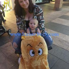 China Hansel indoor entertainment stuffed walking rideable animals toy car for mall proveedor
