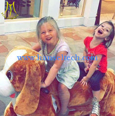 China Hansel amusement park games large 4 wheel electric plush animal bike for adults proveedor