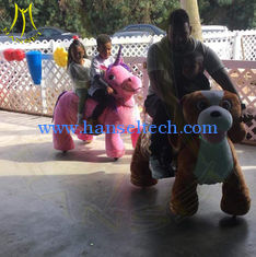 China Hansel battery operated electric walking animal plush toy rides proveedor
