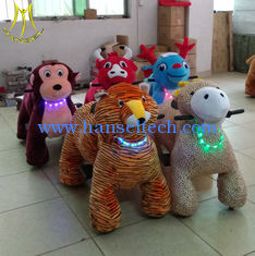 China Hansel  cheap rideable animal horse toys coin operated battery animal scooter in mall proveedor