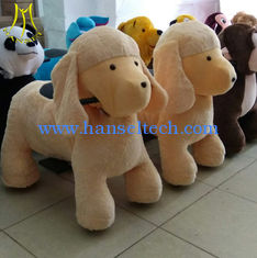 China Hansel plush walking animal electric joy ride sale amusement zoo ride for mall proveedor