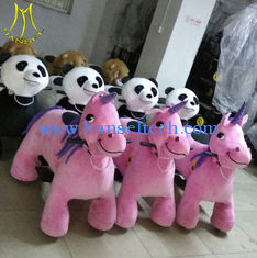 China Hansel  children lovely toy battery operated panda scooter ride with coin wholesale proveedor