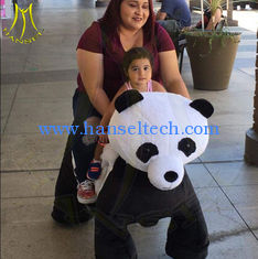 China Hansel kids walking battery operated ride on plush motorized animals proveedor