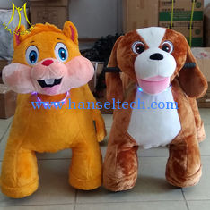 China Hansel amusement park games children electric stuffed walking animal rides proveedor
