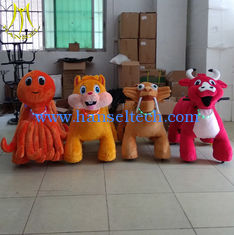 China Hansel kids battery operated electronic ride on plush animal cars proveedor