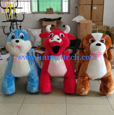 China Hansel amusementt park walking stufffed kids electric animal toy ride proveedor