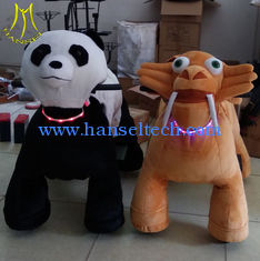 China Hansel amusement park walking indoor playground stuffed electric animal scooter proveedor