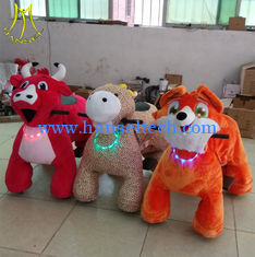 China Hansel Guangzhou 4 wheels electric car animals bike  stuffed ride on zebra for kids &amp; adult proveedor