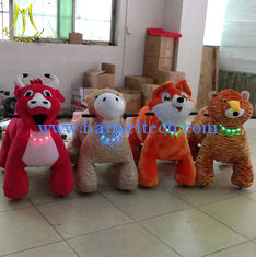 China Hansel  4 wheel zippy battery animal kids ride on zoo animals kiddie ride dinosaur park proveedor