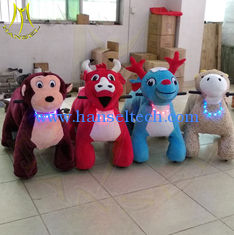 China Hansel amusement park game machine electric walking horse toy for kids proveedor