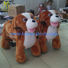 China Hansel  hot in USA plush electric walking horse toy for kids dog scooter in shopping mall proveedor