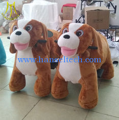 China Hansel indoor zoo animal kids set power 4wheels ride on lovely dog factory proveedor
