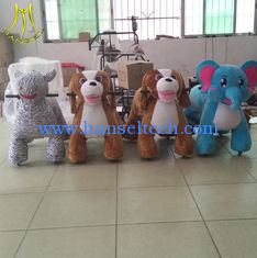 China Hansel  commercial walking animal toy ride kids electric rides on animal for shopping mall proveedor
