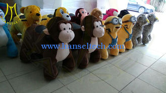 China Hansel amusement park walking plush battery powered animals ride proveedor