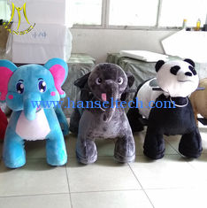 China Hansel outdoor playground unicorn scooter amusement walking plush animal horse proveedor