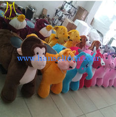 China Hansel  plush animal 4 wheel zippy scooter for kids battery amusement park rides proveedor