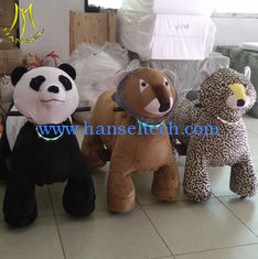 China Hansel Walking animal scooterplush electronic kid riding horse toy shopping mall proveedor