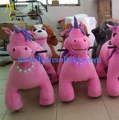 China Hansel battery operated electric indoor stuffed motorized horse toy scooter for adults proveedor
