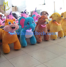 China Hansel animal fun plush toy  amusement park children electric battery operated stuffed animals proveedor