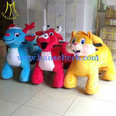 China Hansel amusement park coin operated kids indoor rides electric mountable animal proveedor
