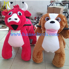 China Hansel  amusement park electric Children sit on walking animal toy car for sale proveedor