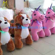 China Hansel shopping mall children funfair plush battery operated zoo animal toy ride proveedor