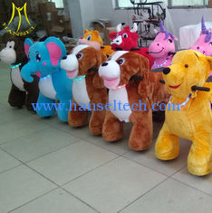 China Hansel  cheap amusement battery powered walking animal bike for adults proveedor