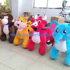 China Hansel  indoor game ride plush animal walking robot ride zippy pets ride toy elephant proveedor