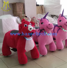 China Hansel kids rides motorcycle for sale amusement ride hot plush stuffed safari animal proveedor