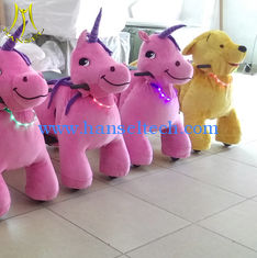 China Hansel walking animal ride for mall electronic game machine animal toy animal robot for sale proveedor