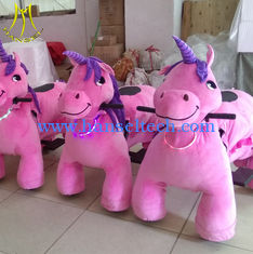 China Hansel plush horse plush electrical animal toy car stuffed animals zoo riding for kids proveedor