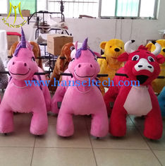 China Hansel  theme park equipment for sale rideable animal amusement park ride game proveedor
