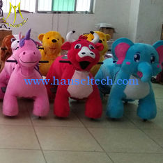 China Hansel  amusement rides for sale motorized plush riding animals proveedor
