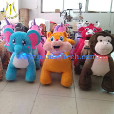 China Hansel Walking ride on animal mechanical plush electrical animal toys cars for sales proveedor