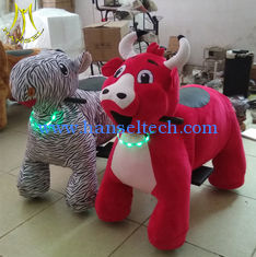 China Hansel  coin operated kiddy moving animal kiddie ride on toy games outside proveedor