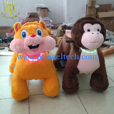 China Hansel wholesale coin operated animal monkey electric riding animal proveedor