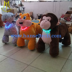 China Hansel  coin operated electric rideable plush animal electric animal kiddie ride proveedor