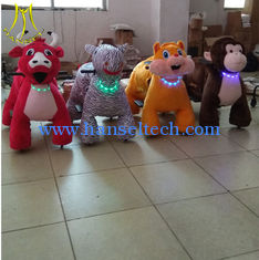 China Hansel Family ride on toys battery powered plush animal electric scooter proveedor
