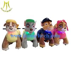 China Hansel  commercial walking animal toy ride electric animal mountables for part rent proveedor
