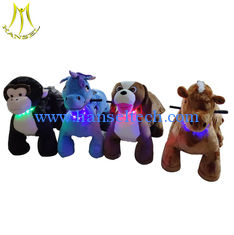 China Hansel   promotion price zoo kid coin operated kids battery powered animal bikes in mall proveedor