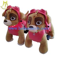 China Hansel coin operated animal ride large plush ride toy on wheels proveedor