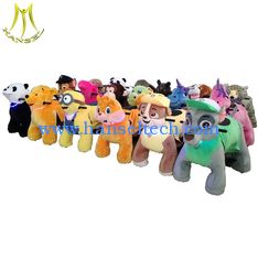 China Hansel shopping mall child coin operated walking ride on animal toy paw patrol for sales proveedor