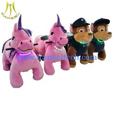 China Hansel   battery unicorn ride on horse electric ride animals for shopping mall proveedor