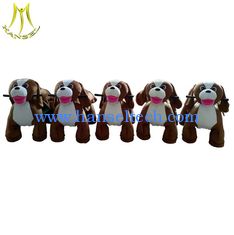 China Hansel amusement park stuffed battery operated electric animal ride for commercial proveedor