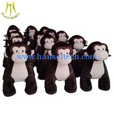 China Hansel  plush walking toy children electric car rent battery powered animals for shopping centers proveedor