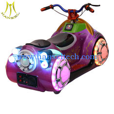 China Hansel  indoor mall kids battery operated motor bike for sale 12v amusement ride on motorcycle proveedor