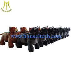 China Hansel led necklace for electric plush animal rides toy for shopping mall battery power animals proveedor